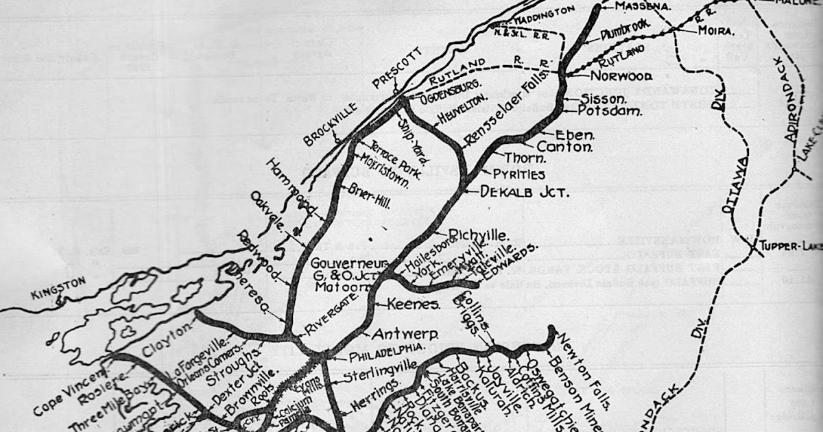 Vintage Railroad Pictures New York Central St. Lawrence Division