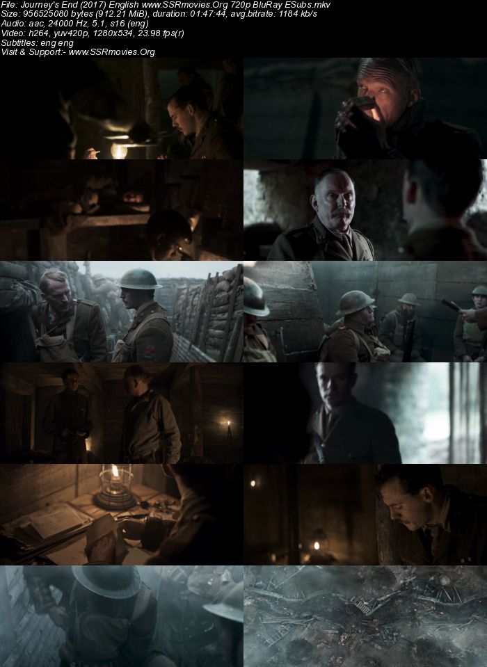 Journey's End (2017) English 720p BluRay