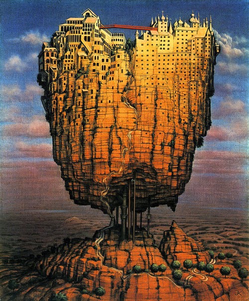 Europa - Jacek Yerka e seu surrealismo fantástico ~ Polonês