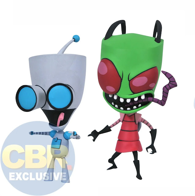 NickALive!: Invader Zim Brings the Doom With New Diamond Select Action Figure Two-Packs