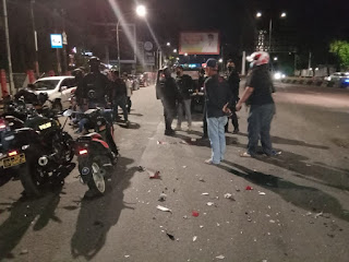 Tim Penikam Polrestabes Makassar Kembali Bubarkan Lokasi Balap Liar