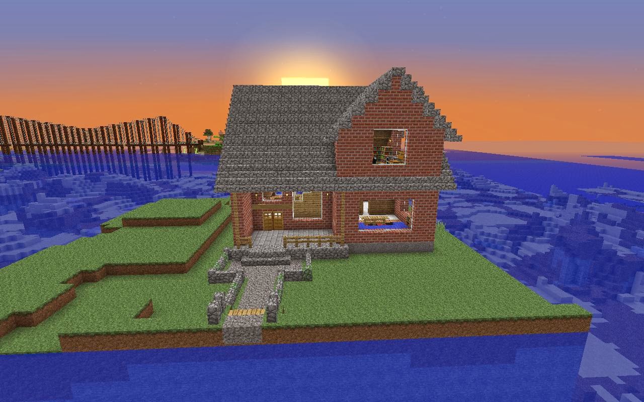 Contoh Rumah Minimalis Di Minecraft Interior Rumah 
