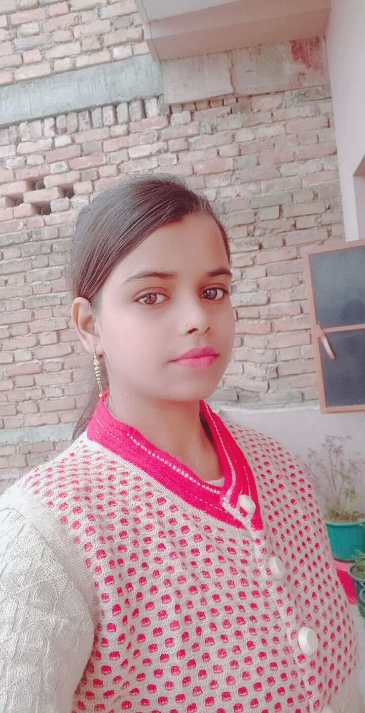 Indian village girl image