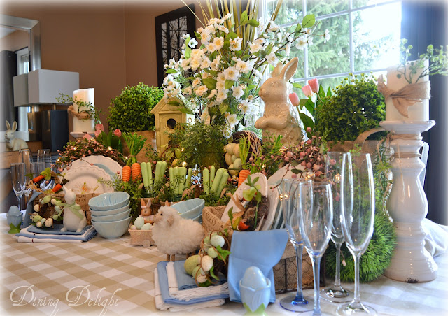 Dining Delight: Easter Buffet Decor