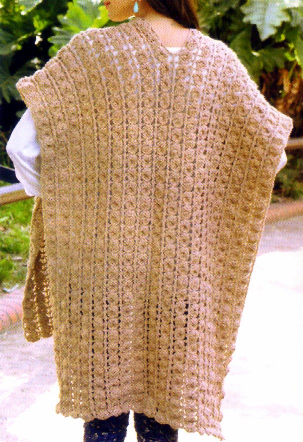 tejidos artesanales en crochet poncho chic tejido en crochet