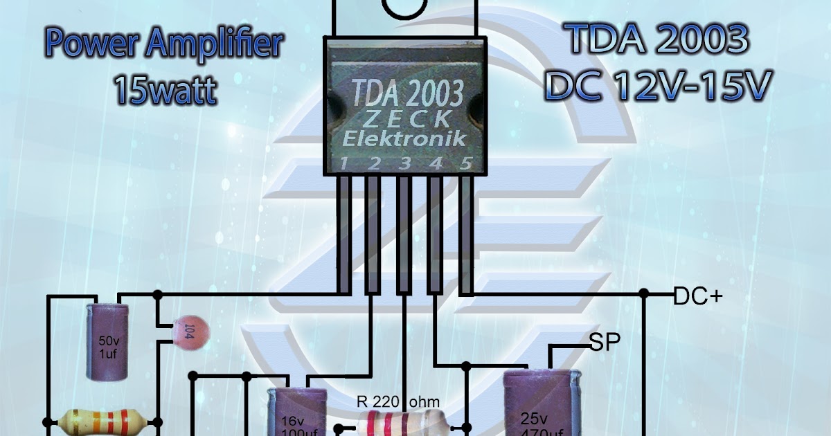 Sekema Amplifier Mini TDA2003