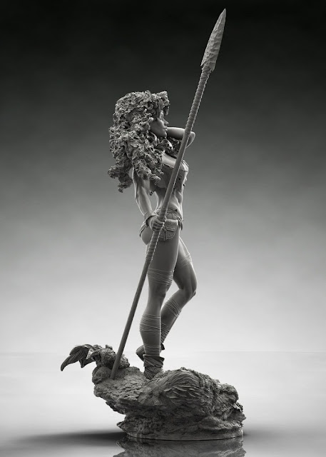 Шеридан Доус (Sheridan Doose) - Традиционная и Цифровая Скульптура