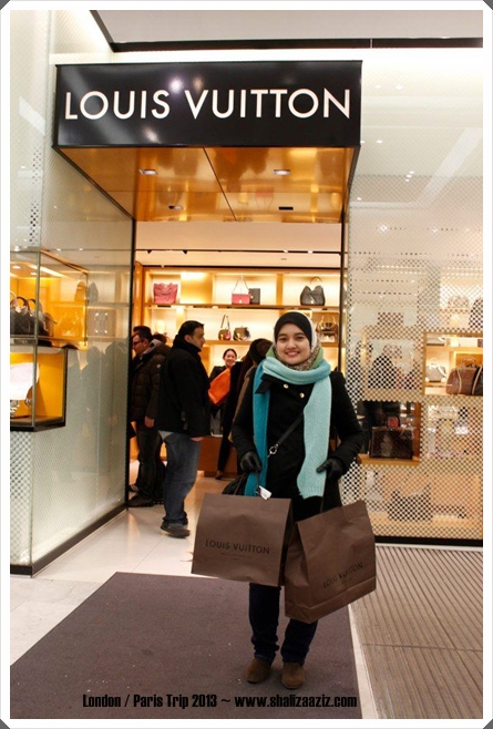 Our Shopping Moment During Our London & Paris Trip ~ | Premium Beautiful By Shaliza Aziz