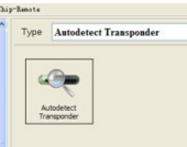 Autodetect-transponder