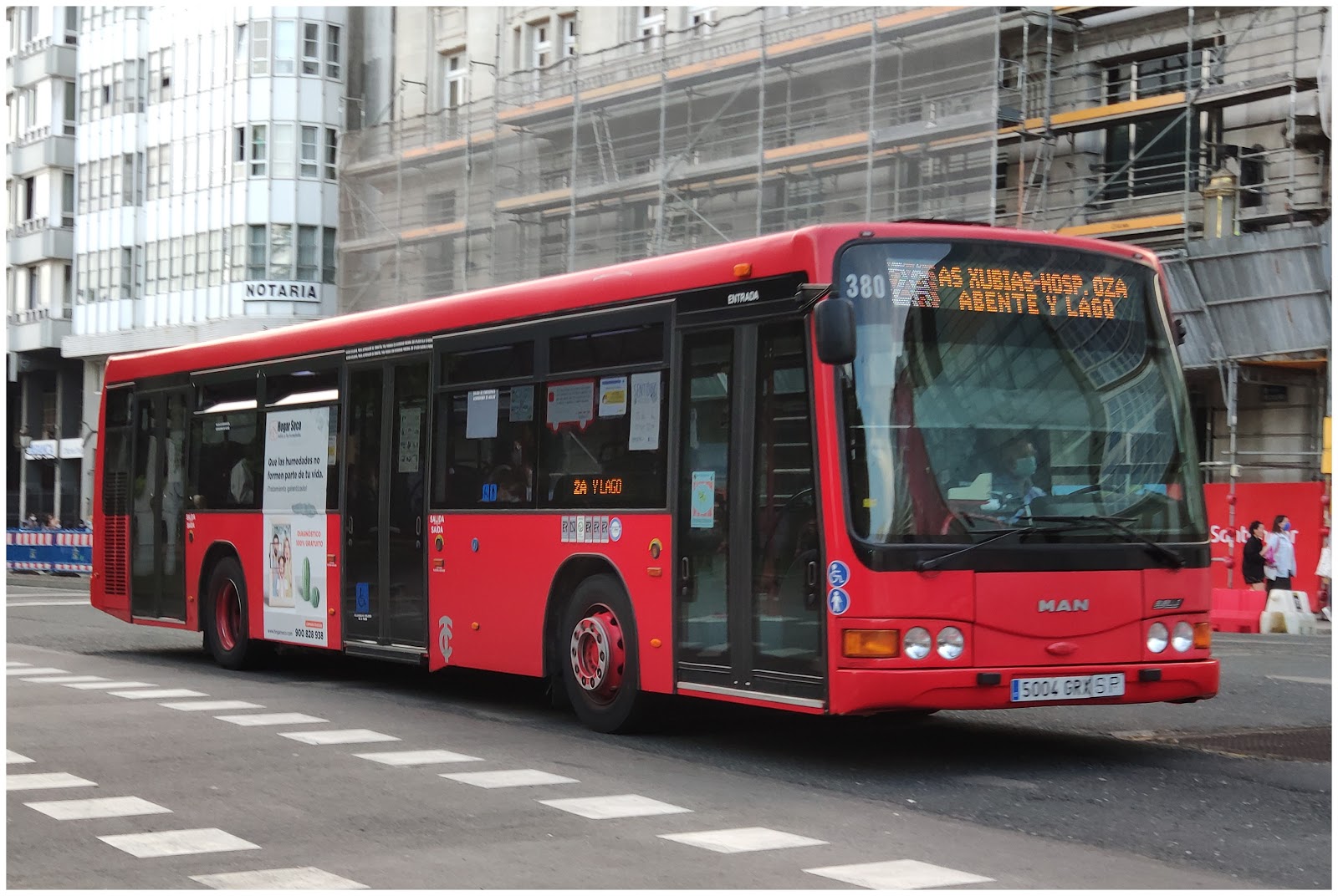 Fase 3 El bus urbano de Coruña vuelve a funcionar al 100 desde el Fase 3 El bus urbano de Coruña vuelve a funcionar al 100 desde el