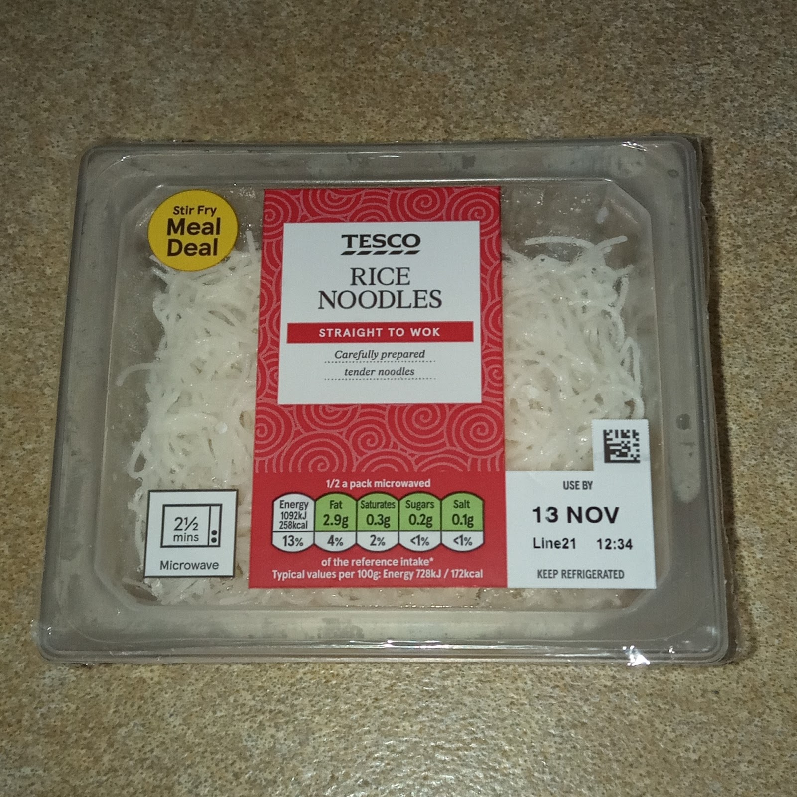 Supersupergirl's Food Reviews [Review] Tesco Rice Noodles