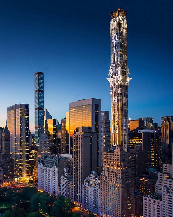 Tecnoneo: Mark Foster Gage concibe el diseño de un rascacielos adornado