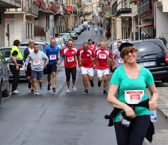 Partenza 1° Maratona del Barocco Militellese