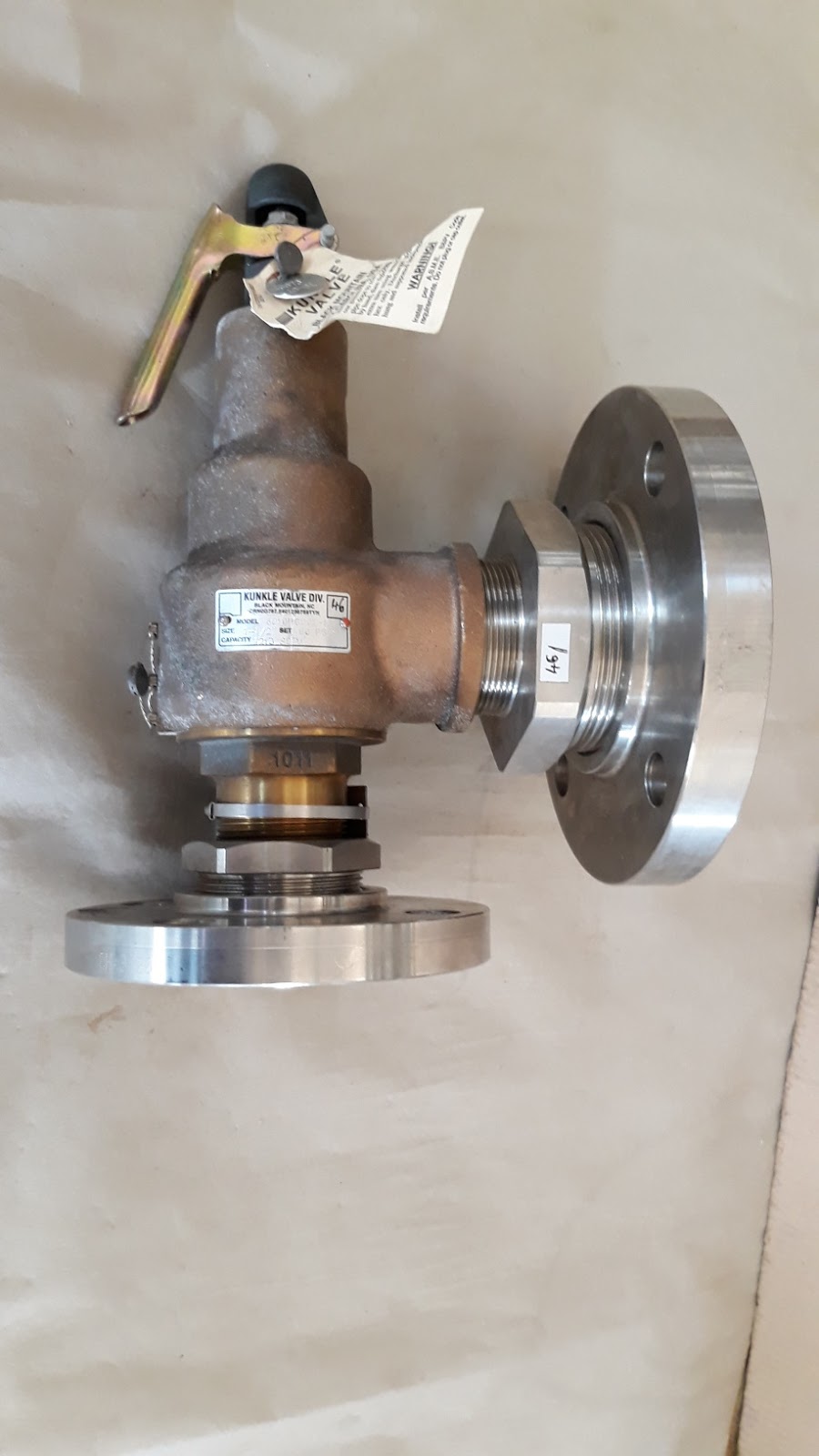 KUNKLE SAFETY 6010HGM01NM VALVE DIV. Aeliya Marine