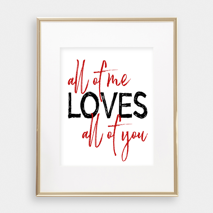 Eight Valentine Printables | These LOVE-ly printables are perfect to decorate your home...any time of the year (but especially Valentine's!).