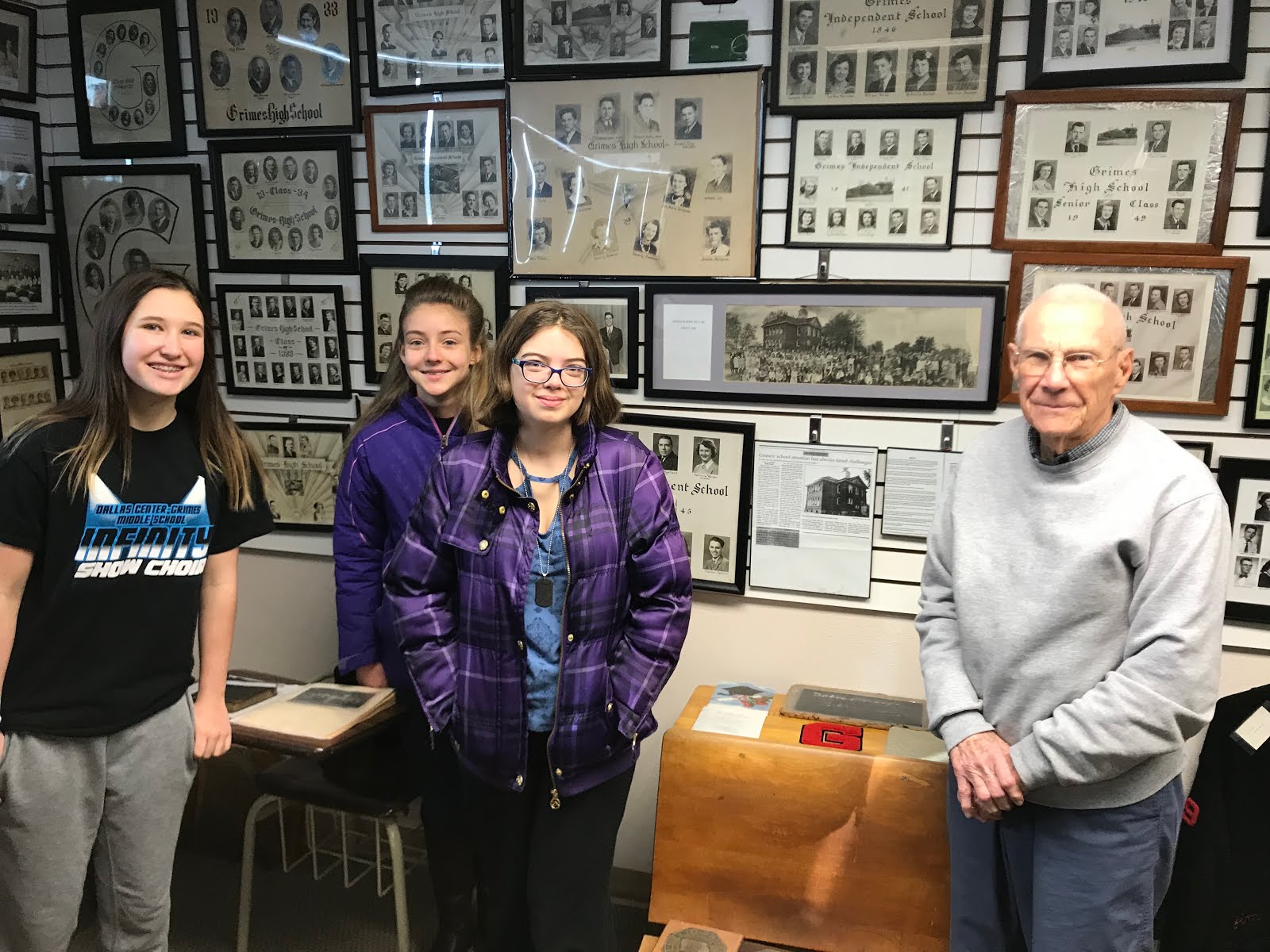 Grimes Growth and Dallas Center Development Preservation group visits