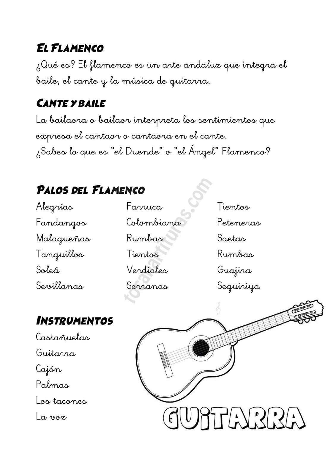 diegosax El Flamenco en la Escuela. 16 de Noviembre Día del Flamenco