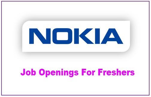 Jobs and Career: Nokia Freshers Recruitment 2022 | Test Engineer Jobs