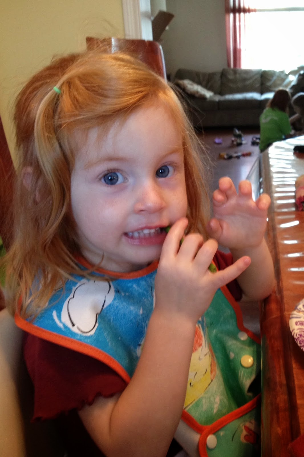 Our Family Asparagus girl