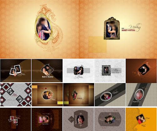 12 X 18 Karizma, Wedding Album, PSD, Cover Page, - 2020