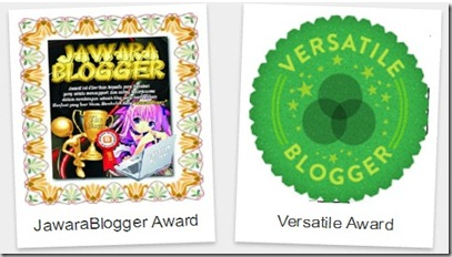 Award Dari Sahabat Blogger Yang ke 7 Jawara Blogger Award