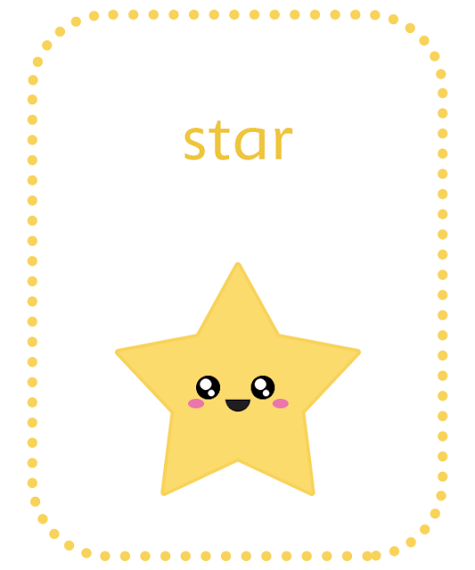 Shapes Flashcards - Star