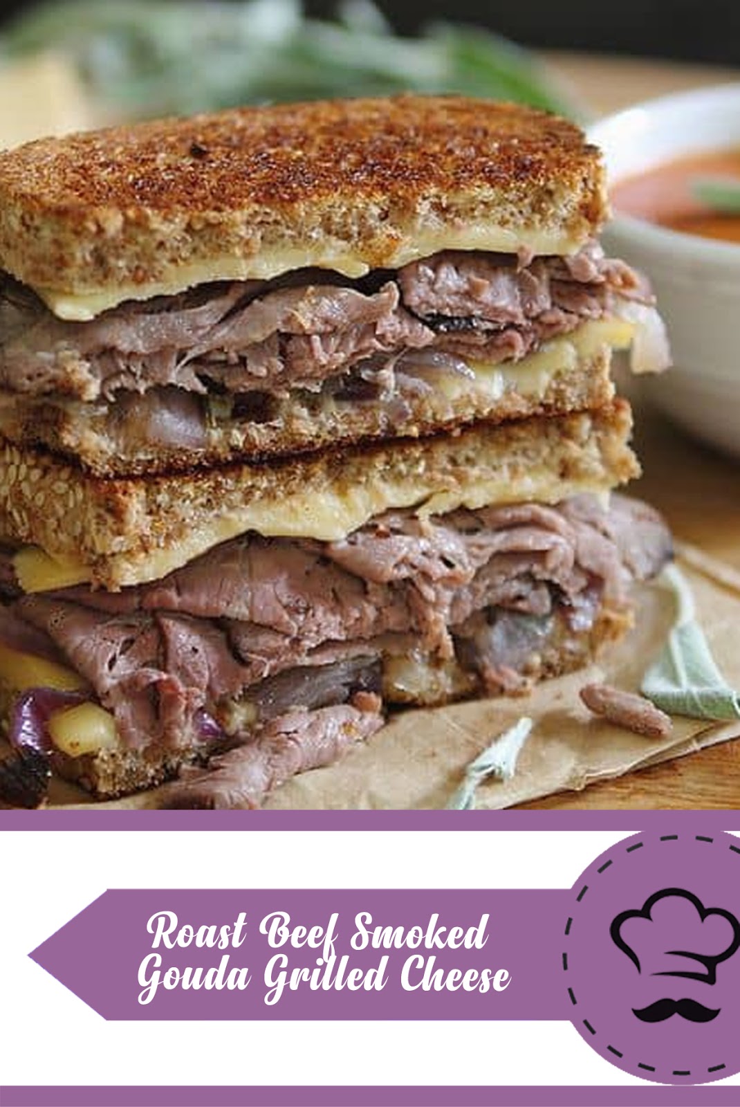 Roast Beef Smoked Gouda Grilled Cheese Creatif Recipes