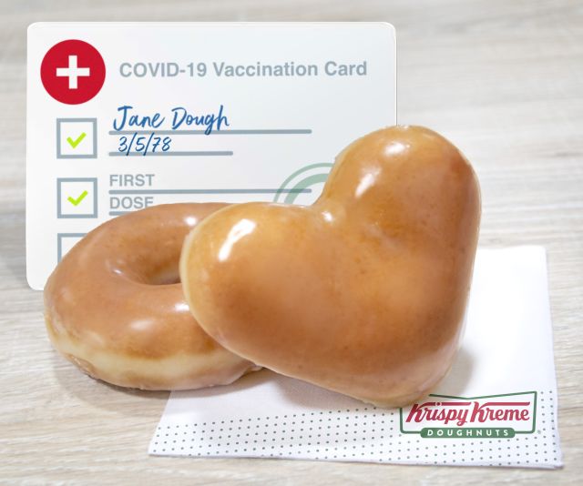 Krispy Kreme Offers Two Free Donuts to Vaccinated from August 30