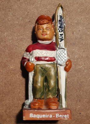 Figura decorativa Esquiador Aranes