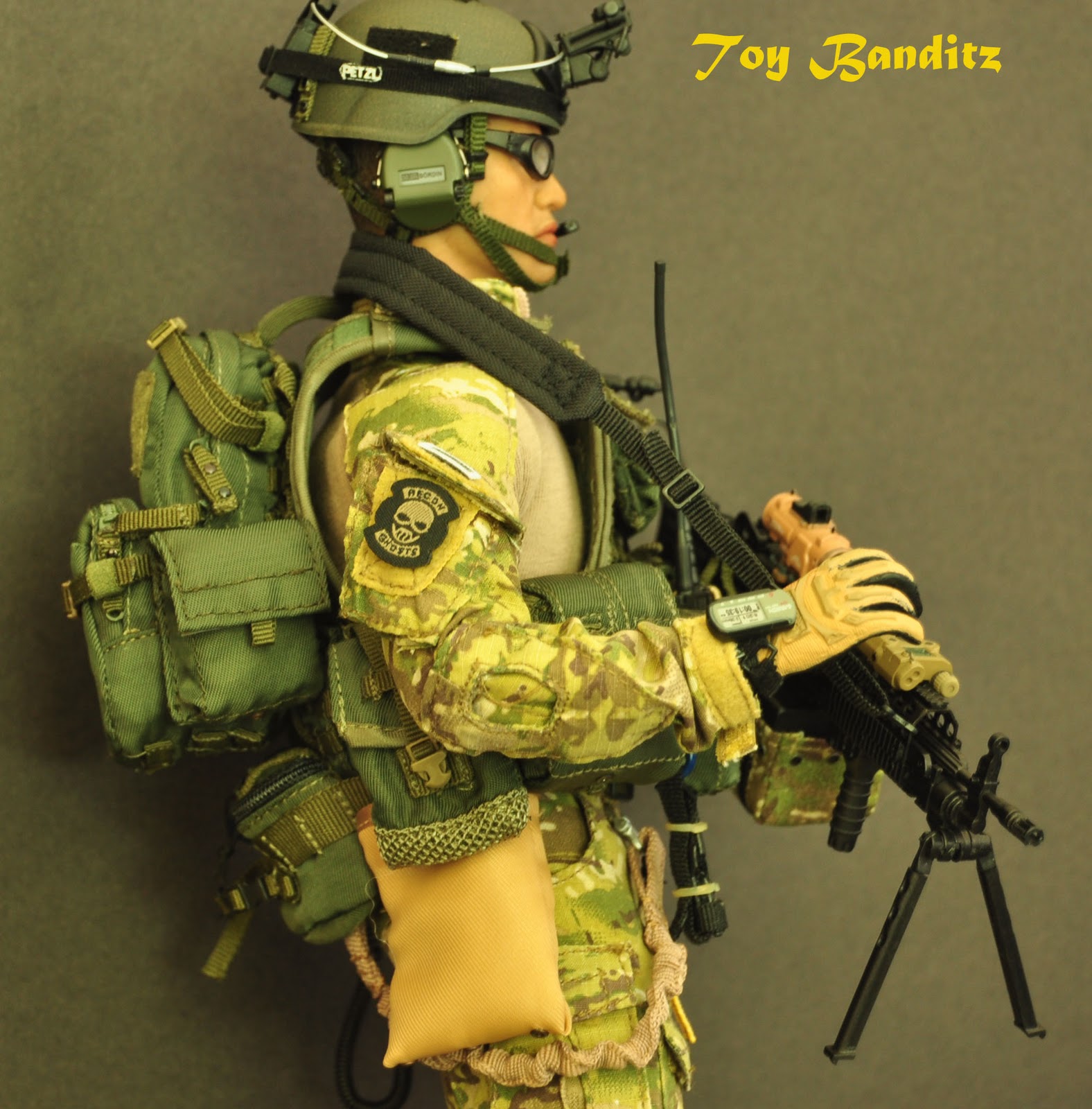 toy banditz: US ARMY RANGER GUNNER BY CRAZY DUMMY