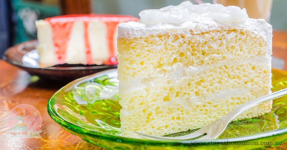 WHITE CHOCOLATE CAKE