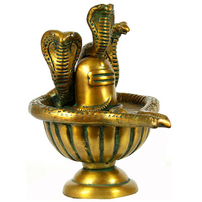 Shivalinga Brass Sculpture Shivalinga Brass Sculpture