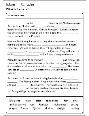 Free ramadan printable activities for kids | Best Holiday Pictures