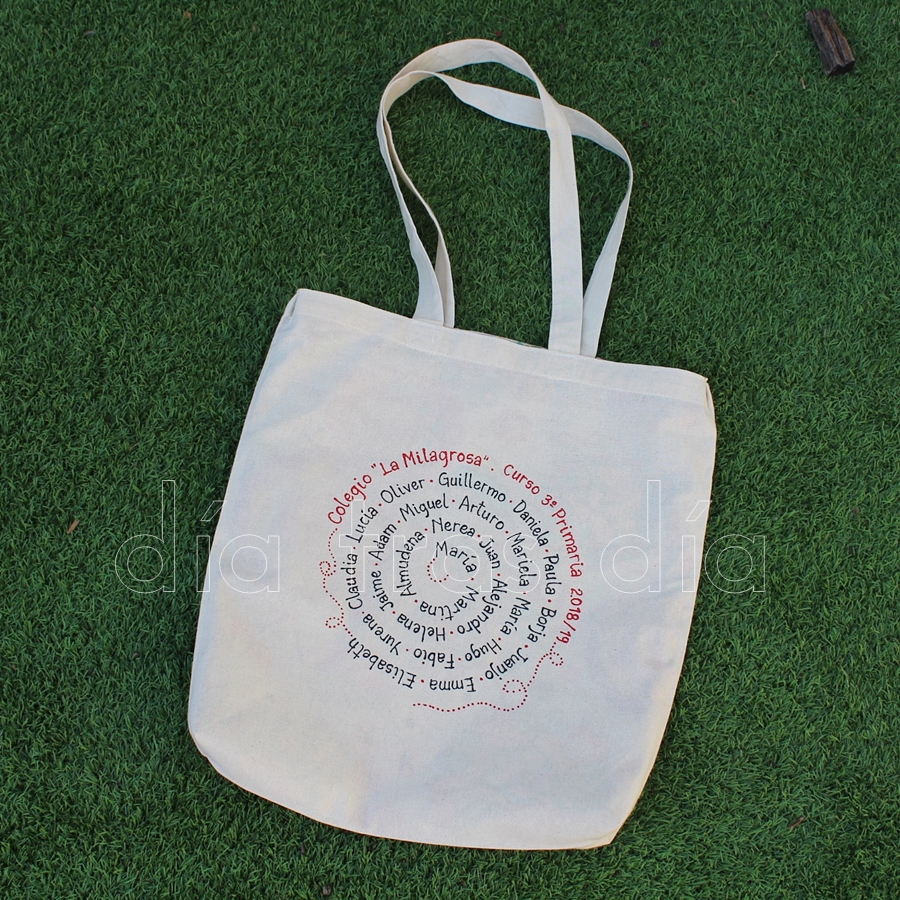 Bolso maestra personalizado