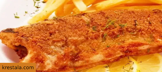 طريقة عمل السمك المقلى المقرمش و صلصة الصيادية