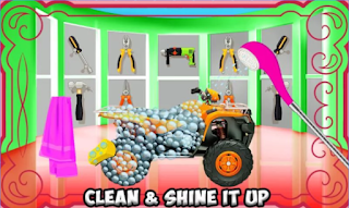 Quad Bike Repair Mechanic Workshop Car Wash Salon Apk - Free Download Android Game