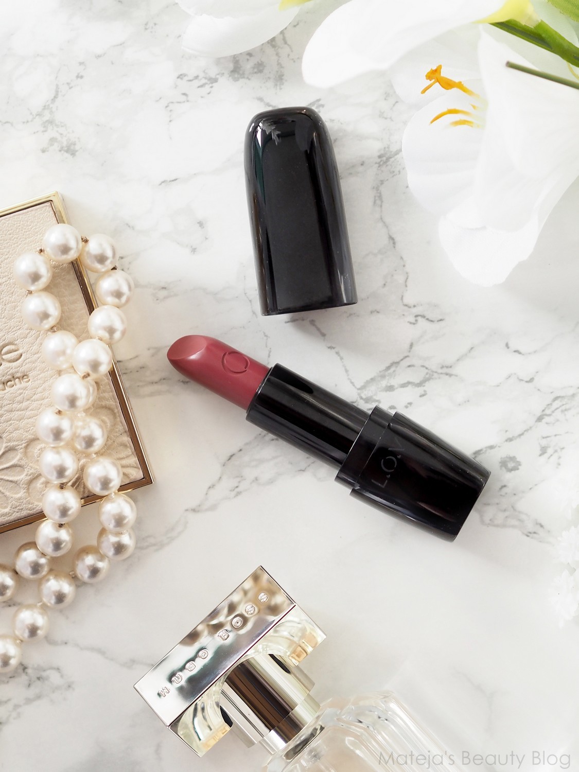 L.O.V. Cosmetics Lipaffair Color & Care Lipstick Brave Nudes 612 Angelina's Belief