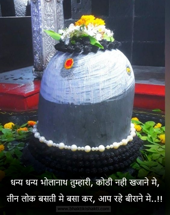shankar bholenath ki bhakti message shiv shambhu bhakti quote hindi mein