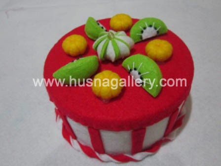 toples hias kain flanel cantik unik