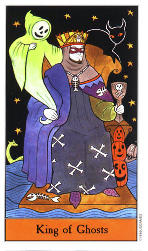 Tarot Halloween: Rey de Fantasmas