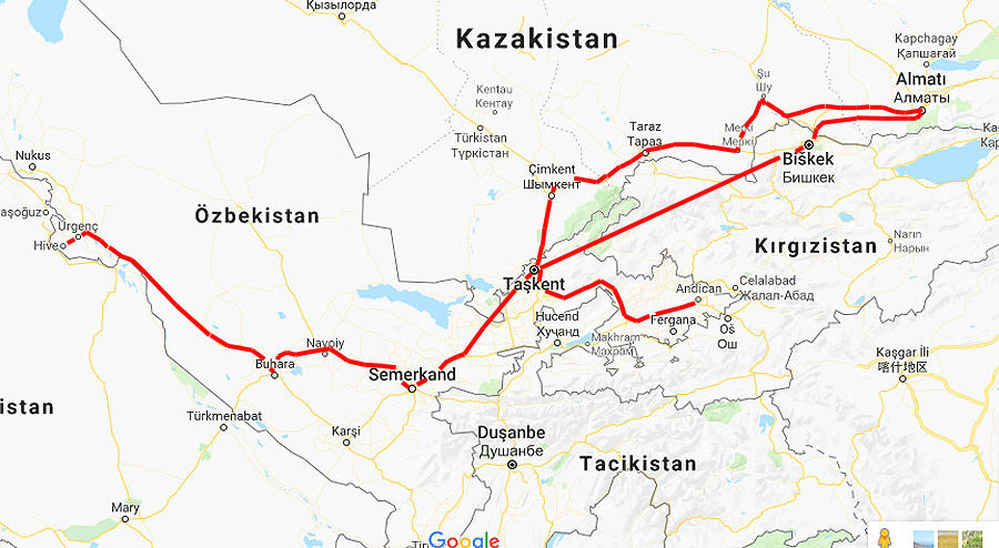 Маршрут тараз. Нукус на карте. Нукус город на карте. Нукус на карте Узбекистана. Нукус Алматы.