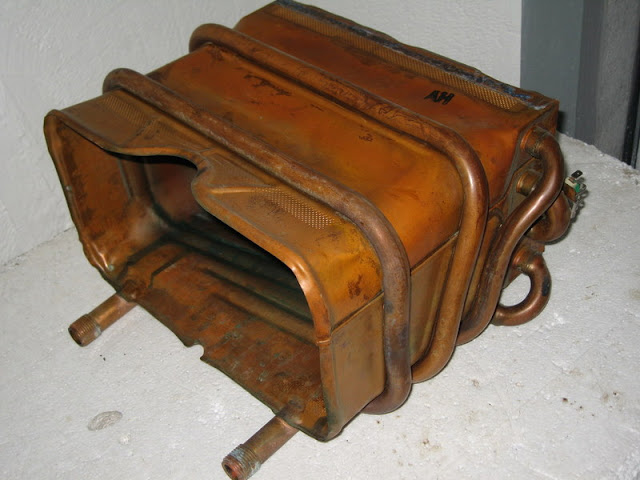 Как запаять свищ в теплообменнике газовой колонки Как запаять свищ в теплообменнике газовой колонки