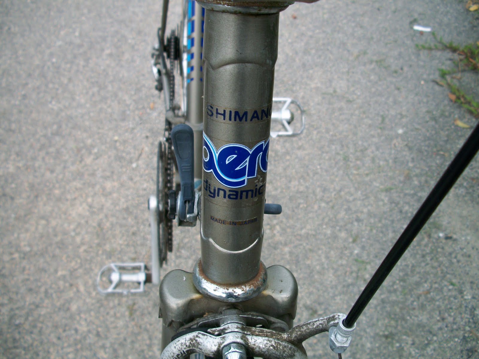 collectible items Vintage Shimano AERO Dynamic Racing Bike / Bicycle