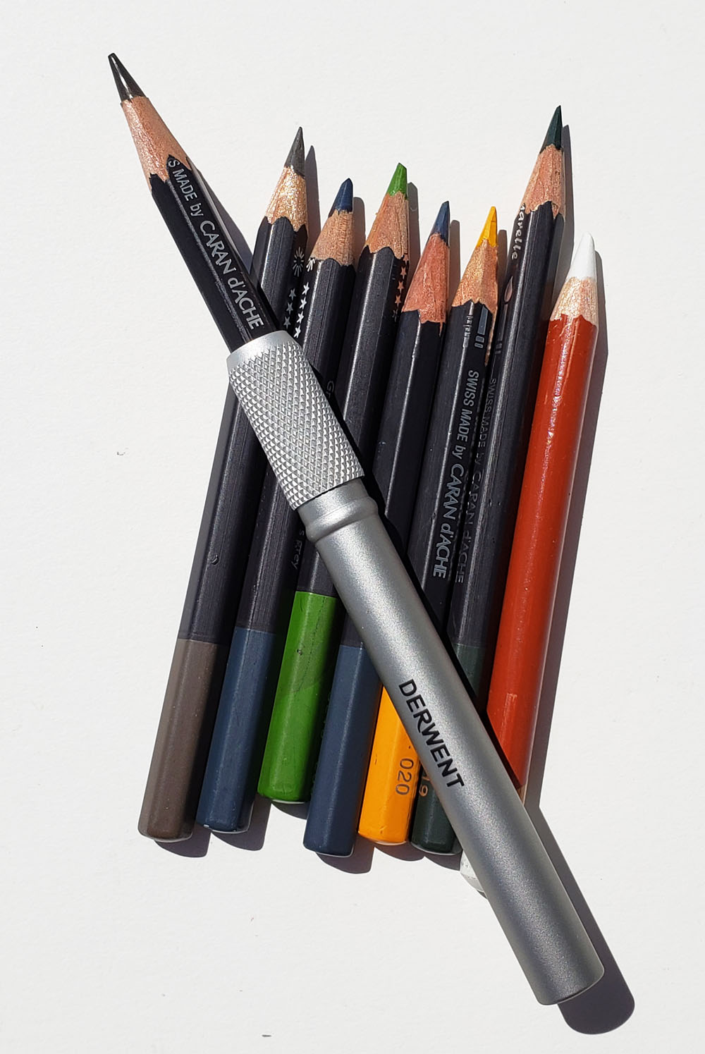 Pencil Extenders Set of 5 Pencil Lengthener for Color Pencils
