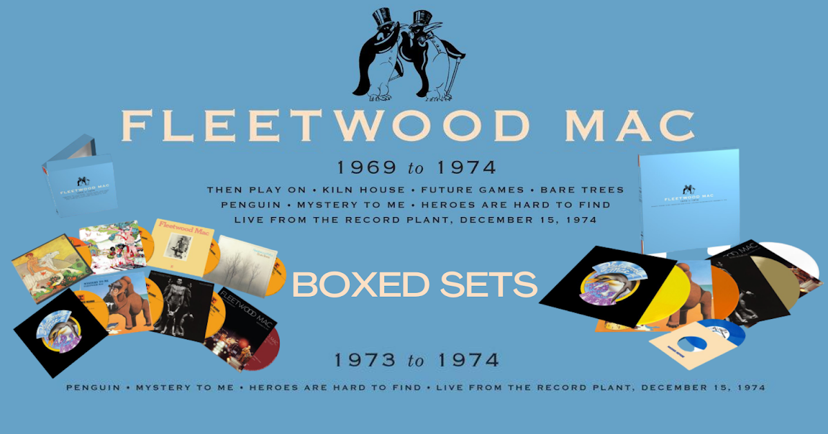 Fleetwood Mac News: Fleetwood Mac Early Years CD / LP Collections Available  September 4th