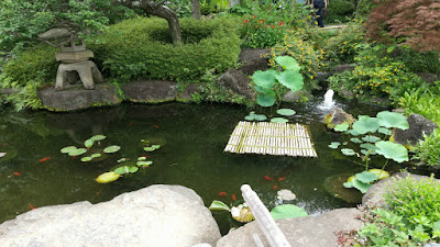 長谷寺の金魚池