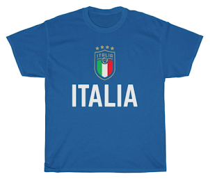 The ITALIAN NATIONAL FOOTBALL TEAM  -T-SHIRT