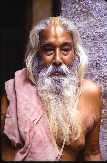 Shadu Vishnuita en Varanasi-Benarés, India.