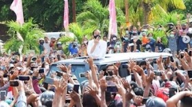 Polisi Tolak Laporan KMAK soal Dugaan Pelanggaran Prokes Jokowi di NTT