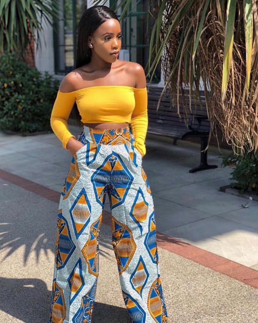 Ankara Trouser and Top Styles for Lovely Ladies DeZango